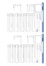 English Worksheet: Introduce yourself in Facebook style