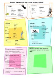 English Worksheet: SPORT EQUIPMENT AND OTHER THINGS