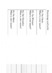English Worksheet: Sing the song