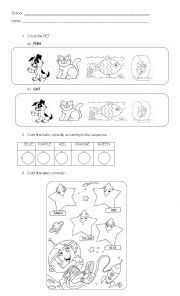 English Worksheet: Pets