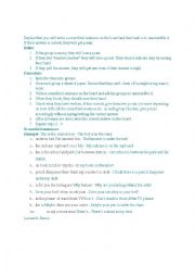 English Worksheet: Scrambled Sentences