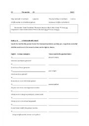 English Worksheet: active-passive-forms