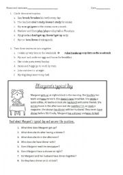 English Worksheet: Simple Present