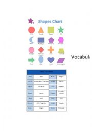 English Worksheet: Sizes, colors and Materials