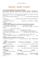 English Worksheet: GATEWAY 2 ENGLISH