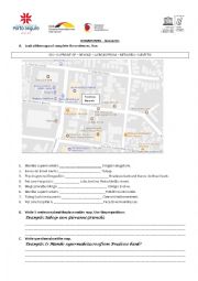 English Worksheet: Prepositions of place