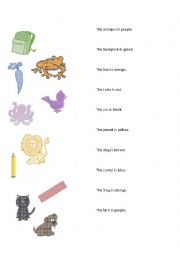 Simple Sentences Matching Worksheet