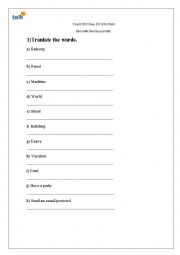 English Worksheet: Why and because