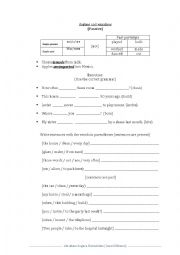 English Worksheet: Passive voice