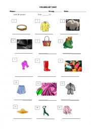 Clothes Quiz