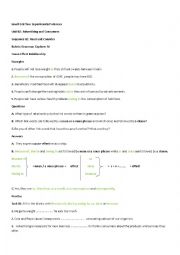 English Worksheet: Cause-effect