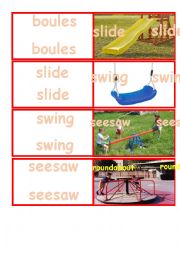 English Worksheet: outdoor activities dominoes