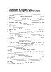 English Worksheet: Present Simple vs. Present Continuous 