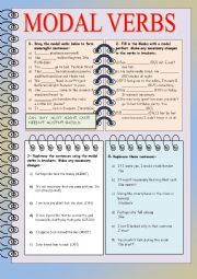 Modal verbs