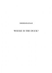 English Worksheet: PREPOSITIONS OF PLACE 