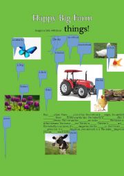 Big farm vocabulary with grammar 