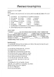 English Worksheet: FIRST CERTIFICATE USE OF ENGLISH 