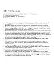 English Worksheet: ielts writing task 2