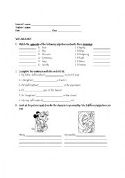 English Worksheet: Present Simple Practice