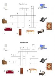 English Worksheet: Furniture