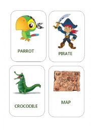 Pirates Flash-Cards