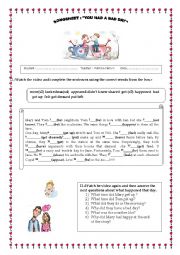 English Worksheet: Songsheet : 
