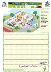 English Worksheet: Full semester test n