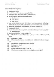 English Worksheet: Page 11 to 14