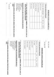 English Worksheet: PAIRWORK DID YOU...?