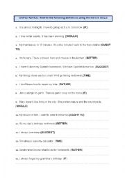 English Worksheet: Giving Advice (3)