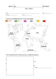 Continent animals