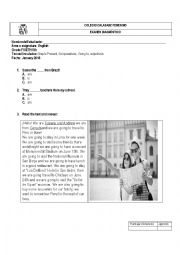 English Worksheet: simple present quiz