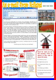 An e-mail from Holland.