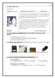 English Worksheet: Abderrahim Bourouis  