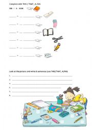 English Worksheet: demonstrative pronouns