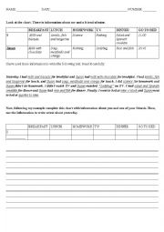 English Worksheet: Todays news