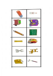 English Worksheet: CLASSROOM OBJECTS