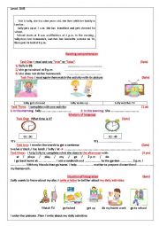 English Worksheet: u may ned