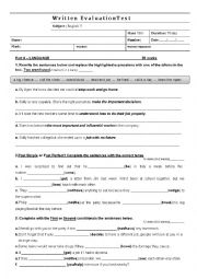 English Worksheet: Teens and anxiety