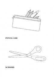 English Worksheet: SCHOOL OBJECTS