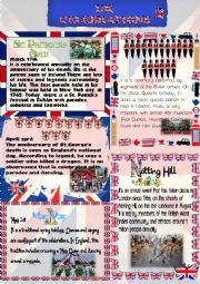 English Worksheet: UK Celebrations (2)