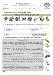 comparative and superlative adjectives