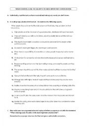 English Worksheet: Jobs and Salary - Reading Argumentative Texts