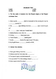 English Worksheet: Mrs