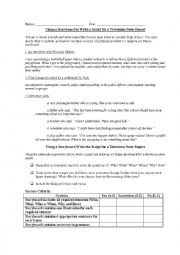 English Worksheet: Story Board News Article 