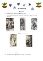 English Worksheet: A Christmas Carol (by Charles Dickens)