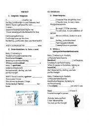 English Worksheet: Perfect - Ed Sheeran