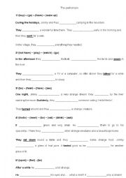 English Worksheet: Past simple