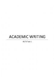English Worksheet: Academic writing: useful sentences and phrases (IELTS Task 1)