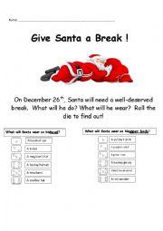 Give Santa a Break!